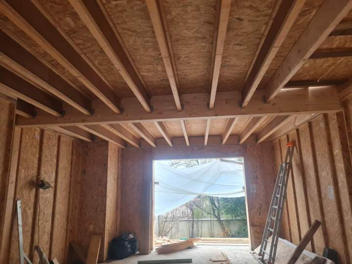 Intérieur maison bois Yvelines
